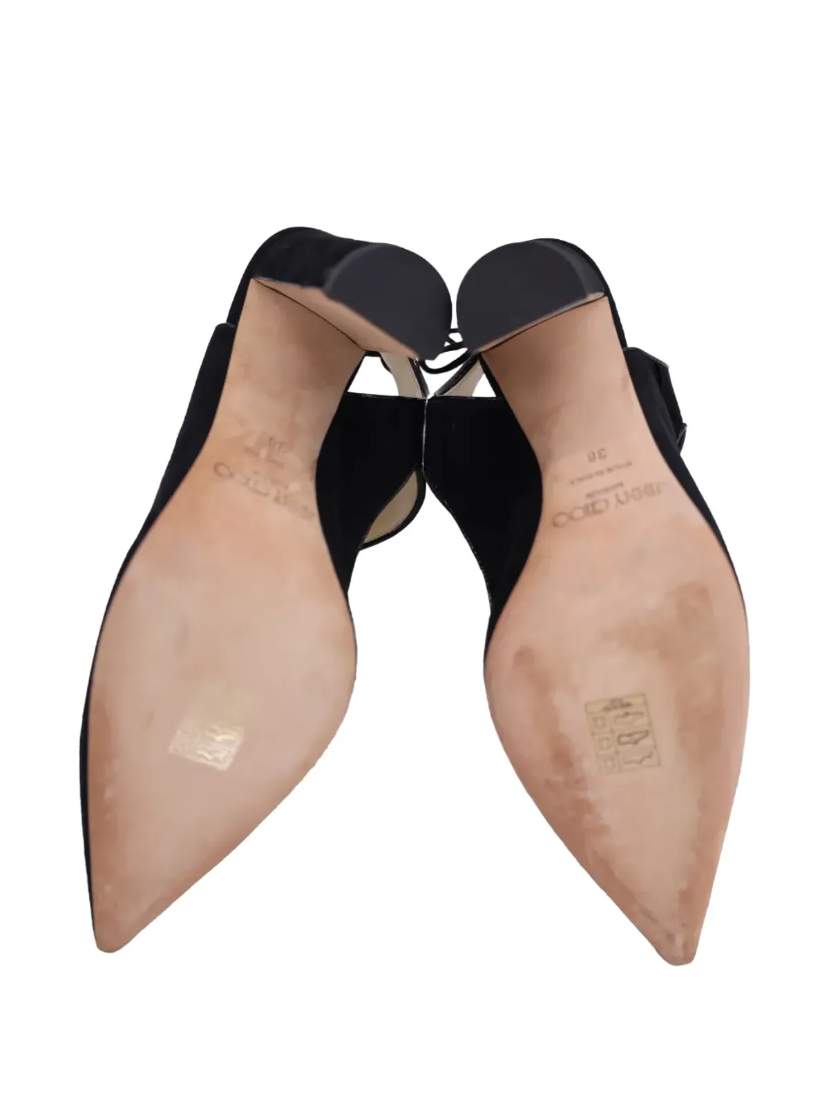 Jimmy Choo Pre-Owned ポインテッドトゥパンプス - 画像4