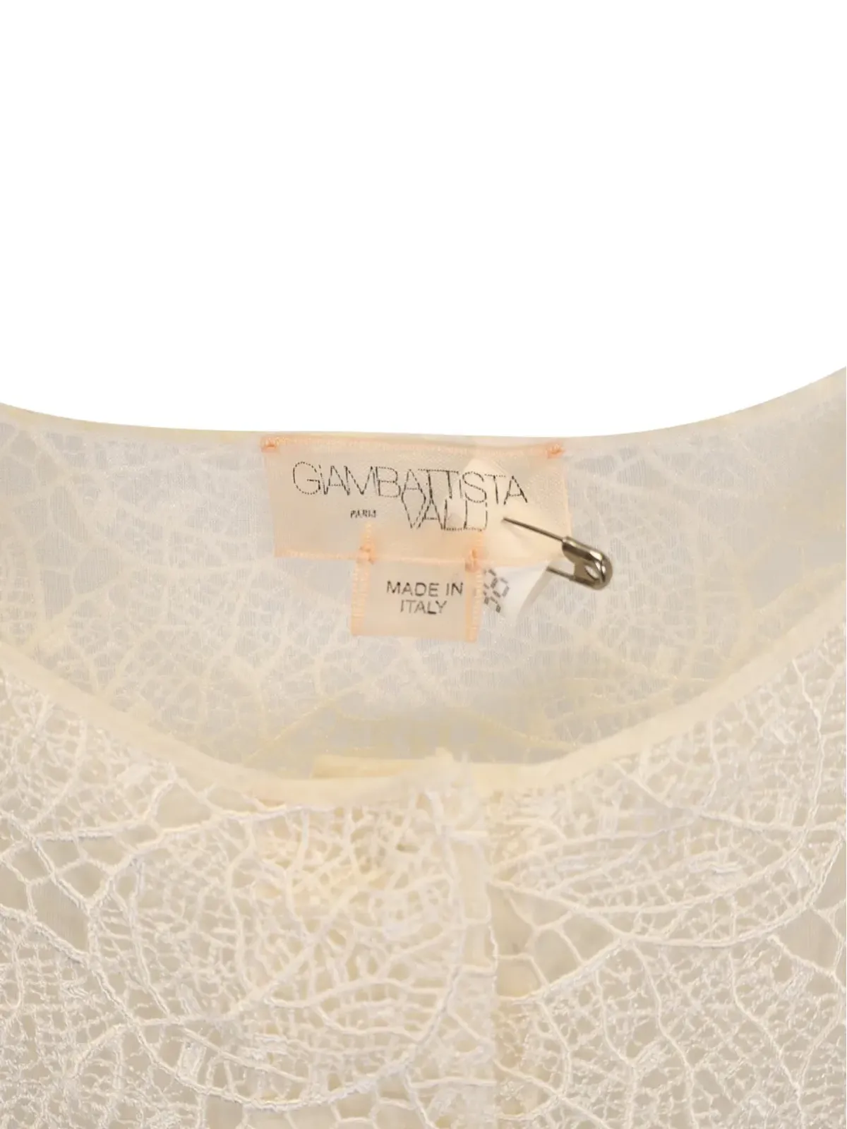 Giambattista Valli Vintage フリルレースドレス - 画像3