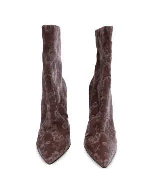 Gianvito Rossi ベルベットブーツ - サムネイル4