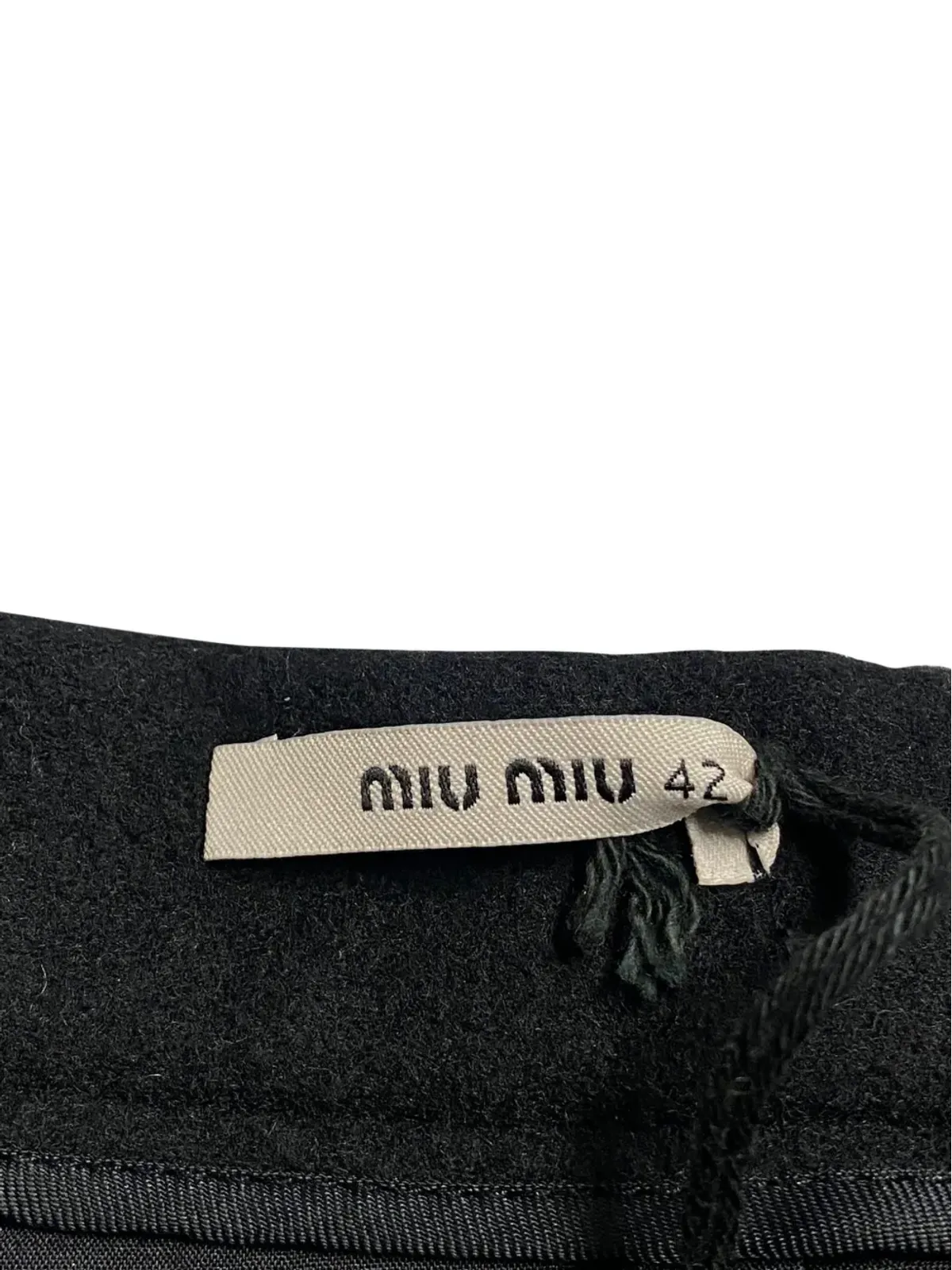 Miu Miu Pre-Owned ビンテージ ハイライズ マキシスカート - ブラック - 画像3