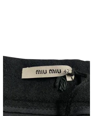 Miu Miu Pre-Owned ビンテージ ハイライズ マキシスカート - ブラック - サムネイル3