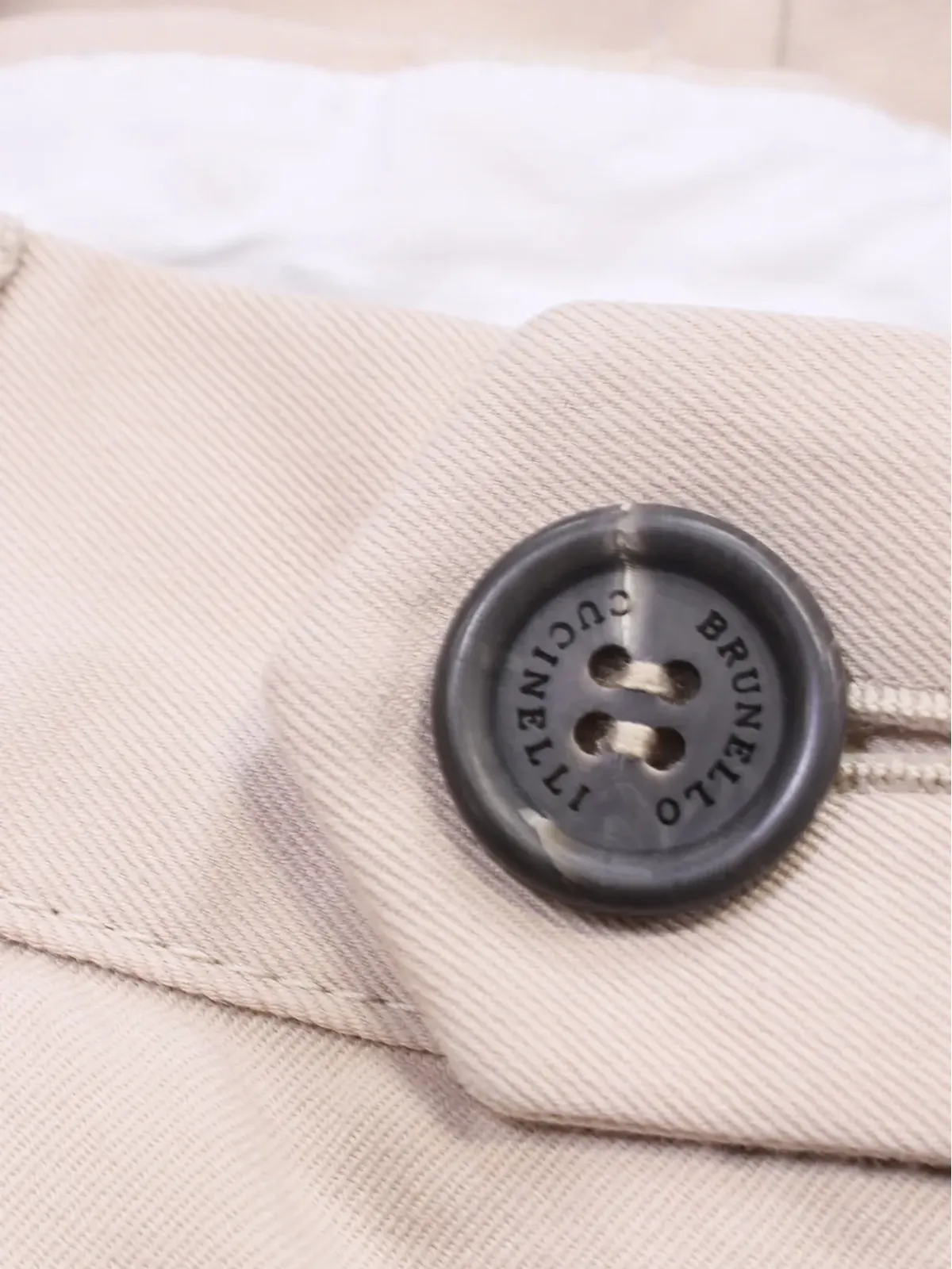 Brunello Cucinelli Vintage ベルトループパンツ - 画像3