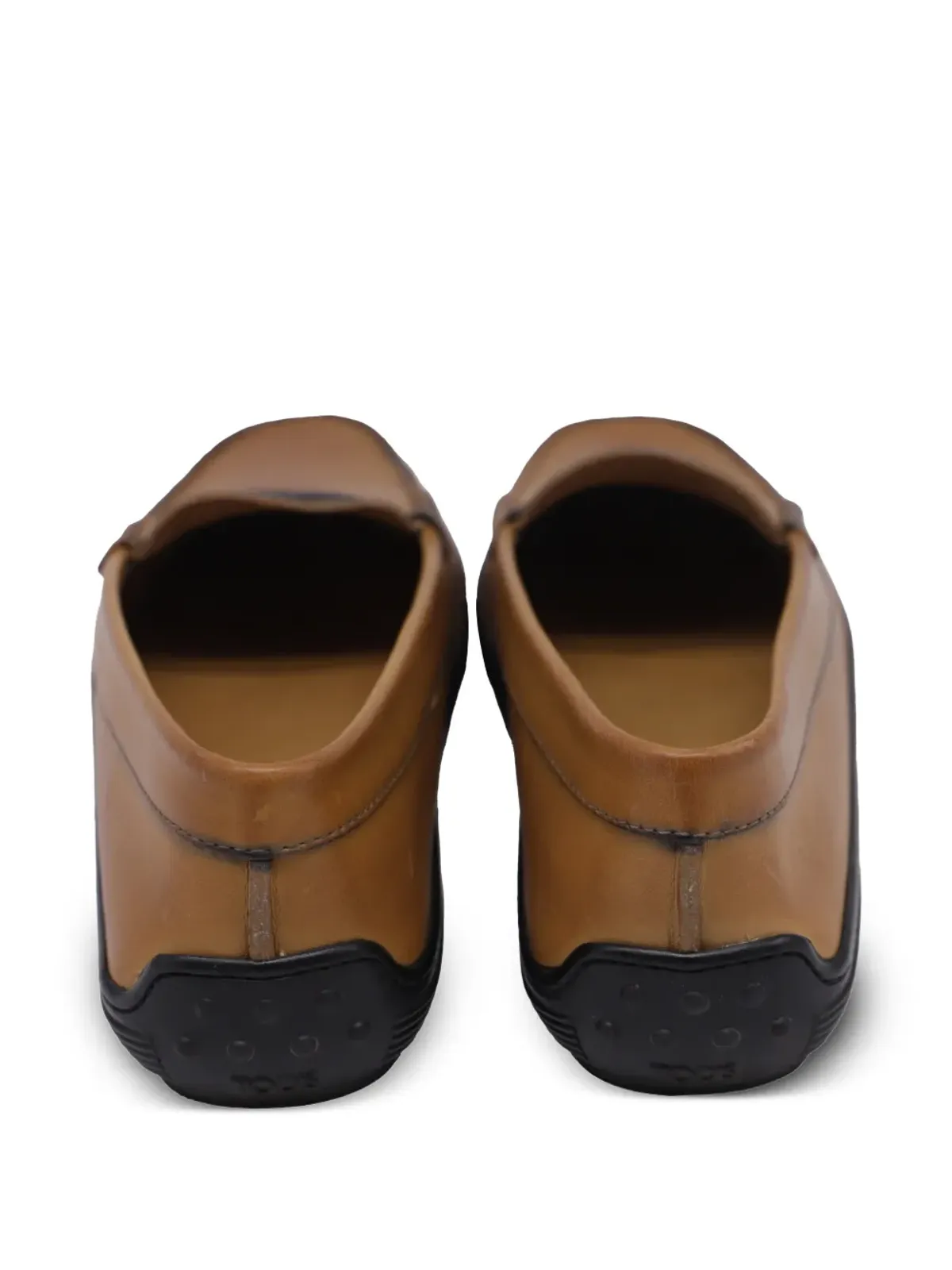 Tod's Vintage レザー ペニーローファー - 画像5