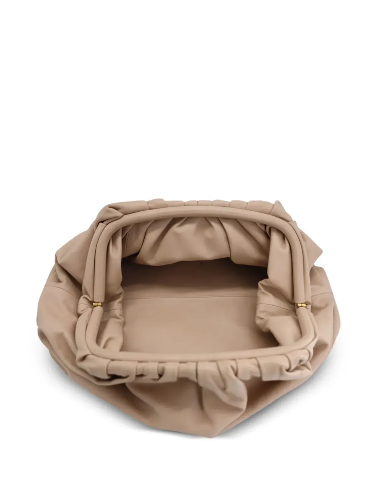Bottega Veneta Pre-Owned パウチ型・しわ加工クラッチバッグ - 画像4