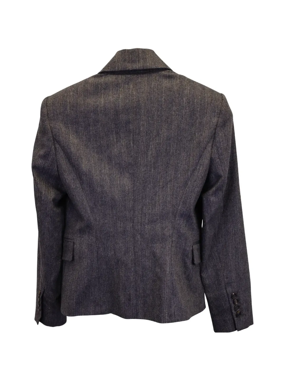 Brunello Cucinelli Vintage シングルブレストブレザー - グレー - 画像2
