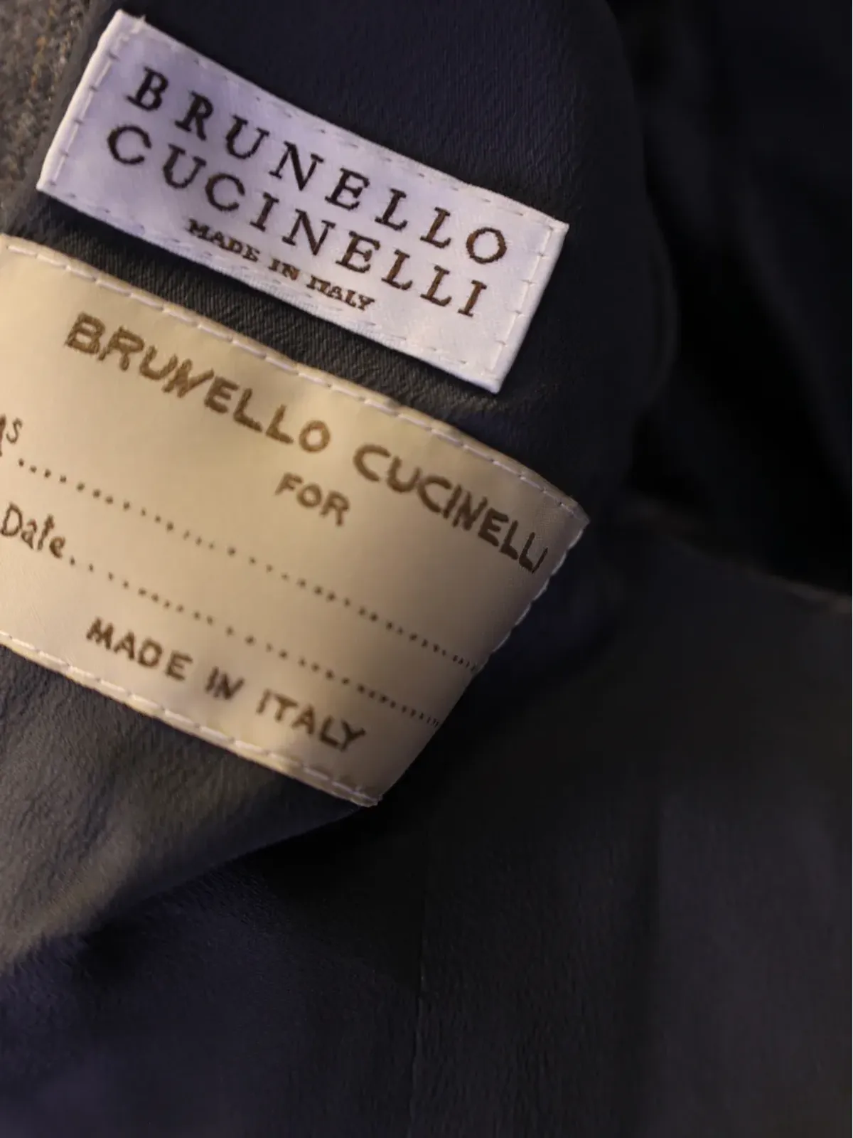 Brunello Cucinelli Vintage シングルブレストブレザー - グレー - 画像3
