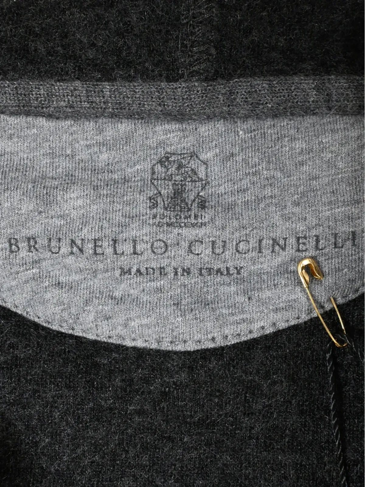 Brunello Cucinelli Vintage ダブルジッパー・スウェットシャツ - 画像3