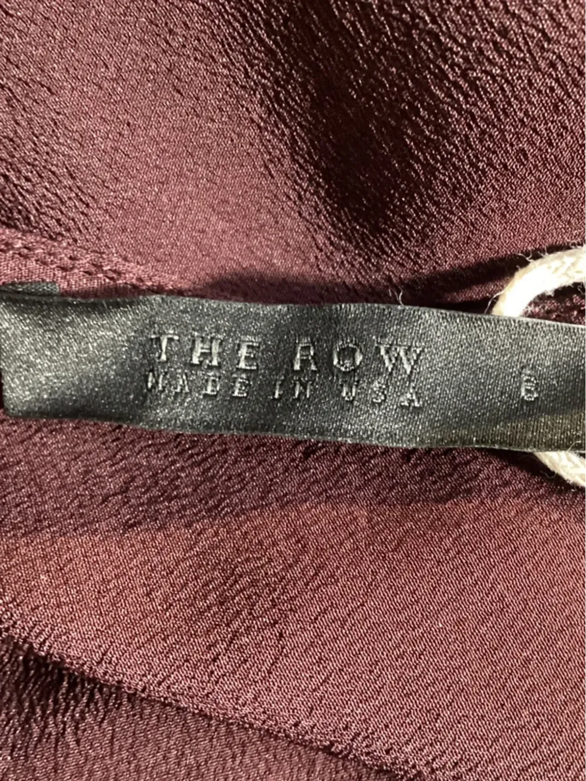 The Row ビンテージ ロングスリーブ ブラウス - 画像5