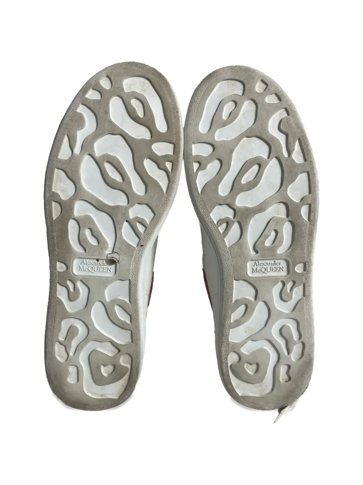 Alexander McQueen ビンテージ クロコダイル柄エンボススニーカー - 画像4