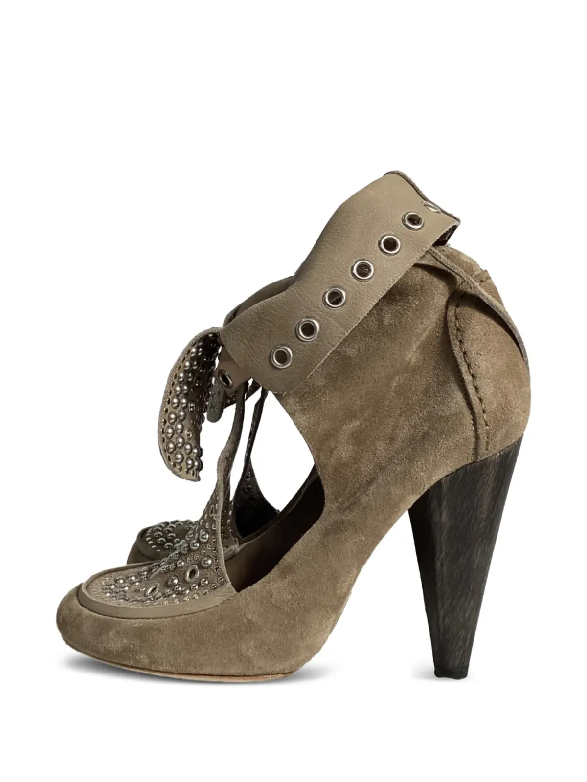 Isabel Marant Vintage モッサ カットアウト アンクルブーツ - 画像5