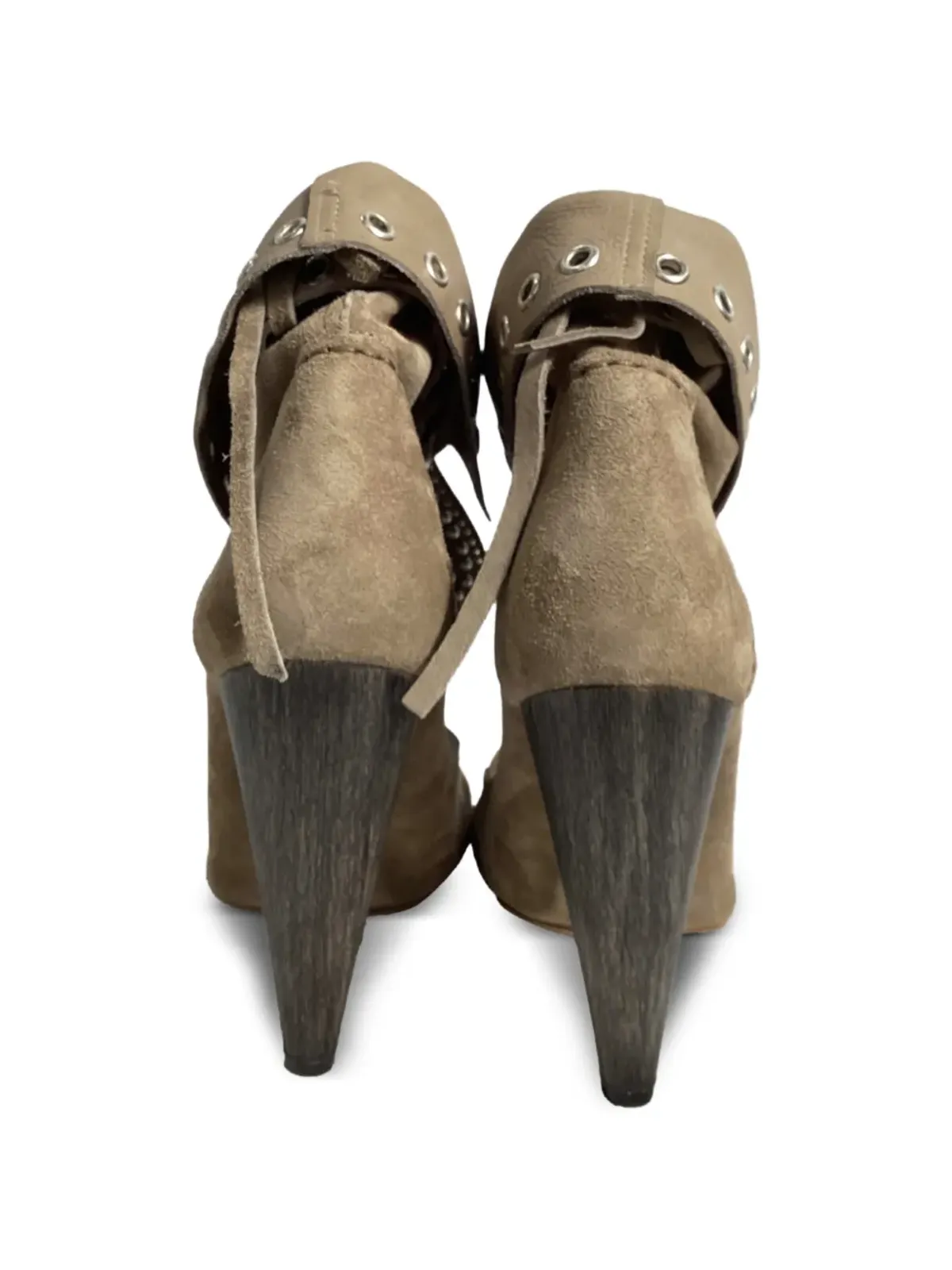 Isabel Marant Vintage モッサ カットアウト アンクルブーツ - 画像4