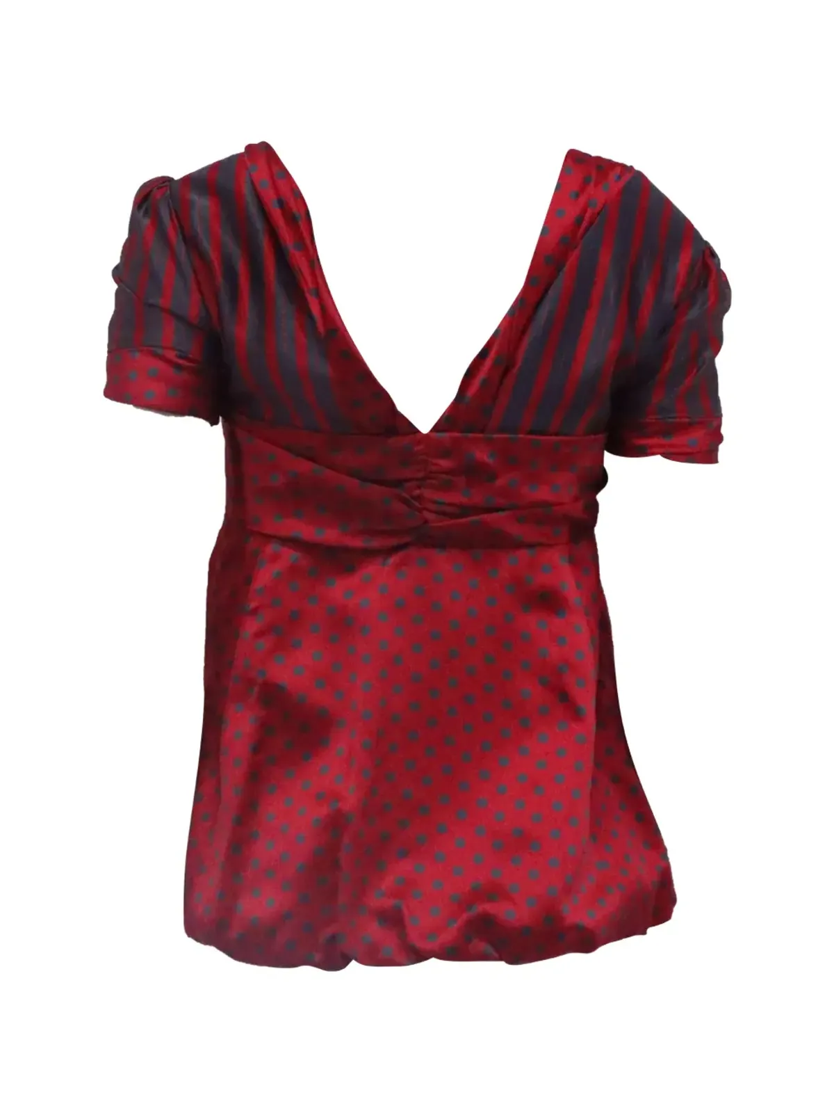 Marc Jacobs Vintage Vネック ブラウス - 画像2