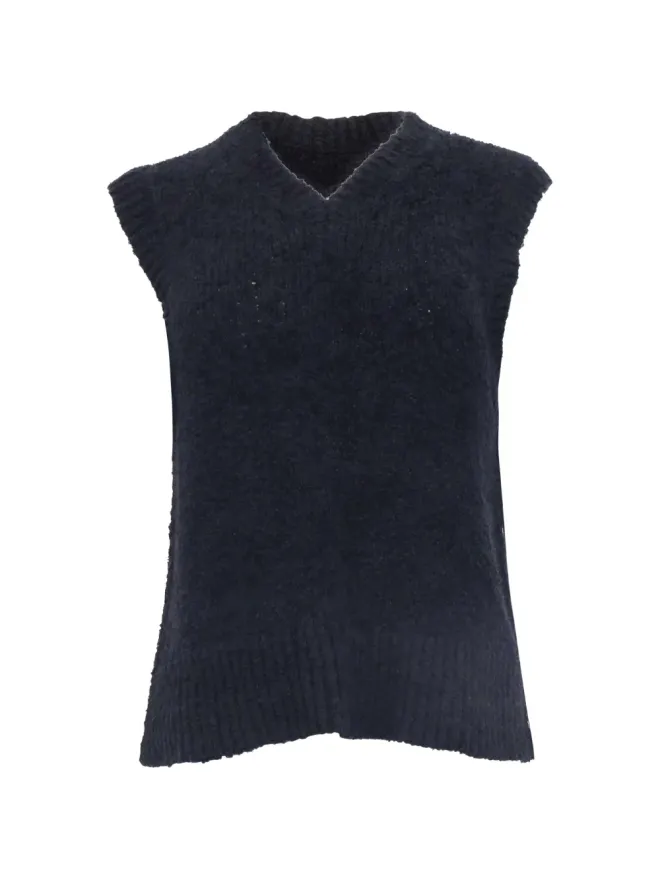 Theory Theory V-neck knitted vest - Blueの商品画像