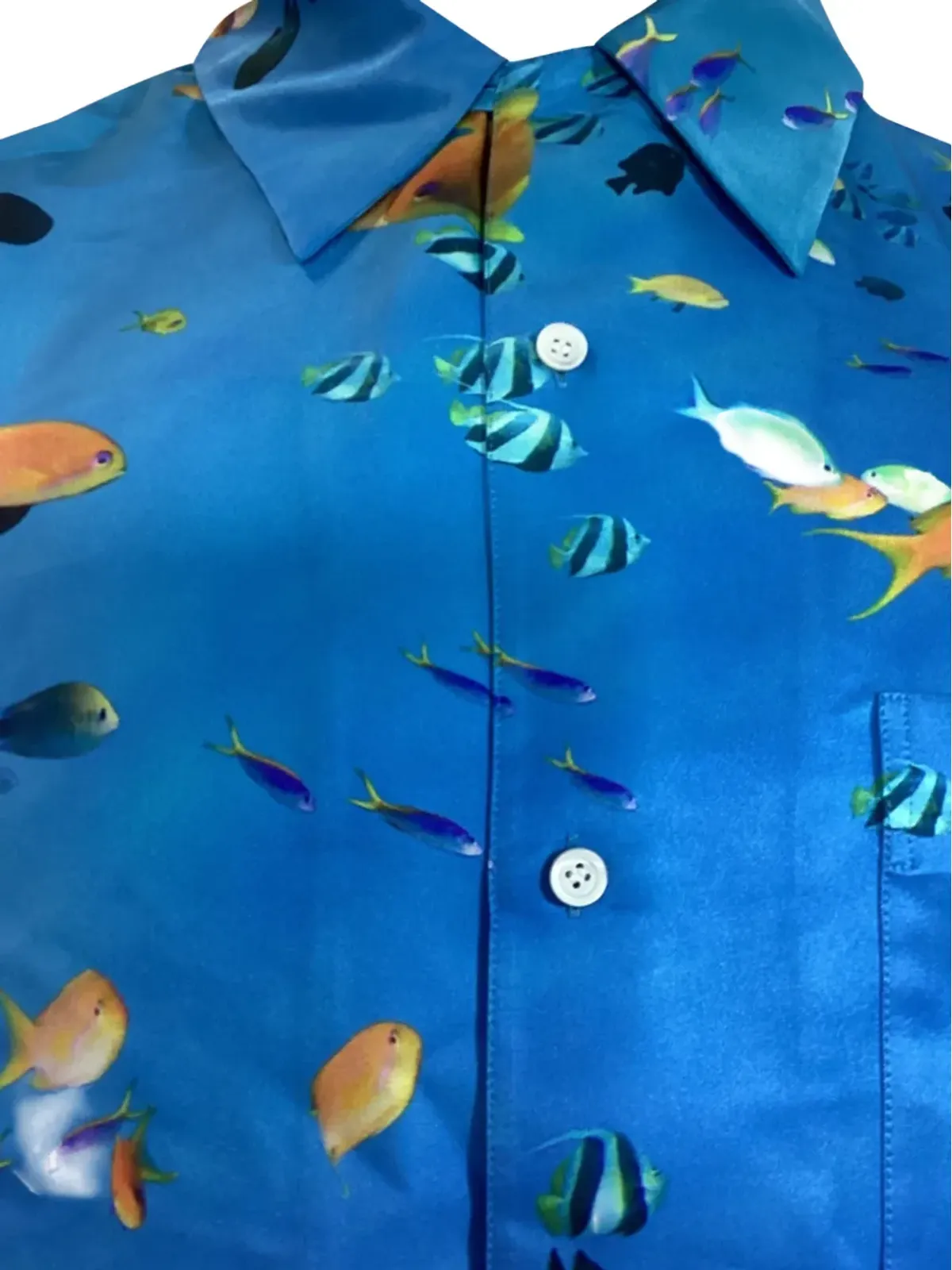 Loewe Pre-Owned 魚柄シャツ - 画像4