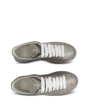Alexander McQueen Pre-Owned グリッター・スニーカー - グレー - サムネイル4