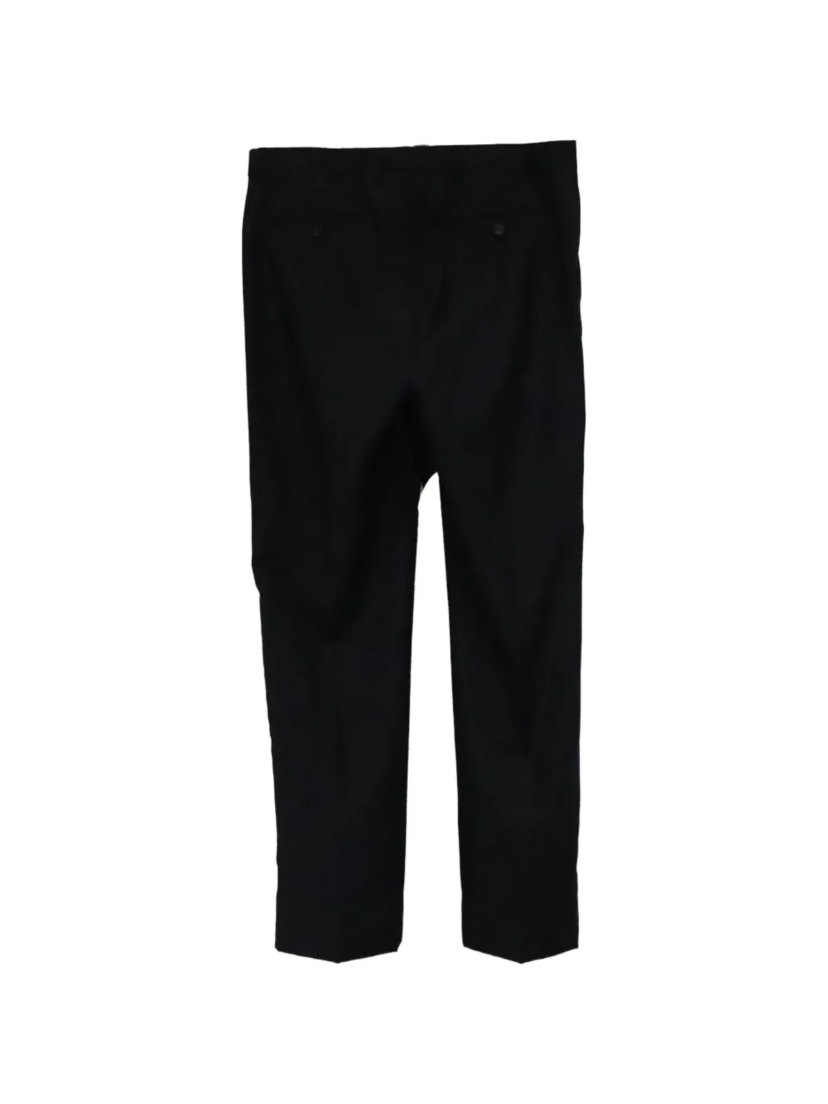 Saint Laurent Pre-Owned ビンテージ ウールパンツ（ブラック） - 画像2