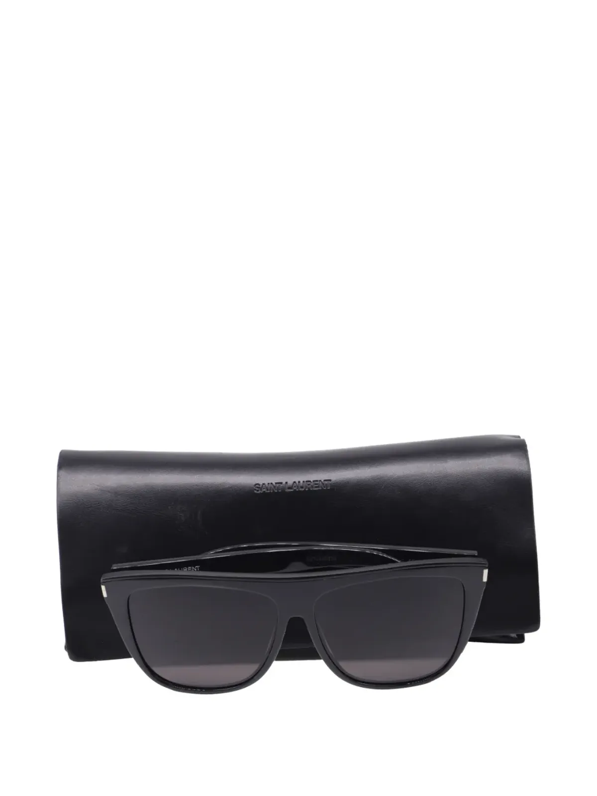 Saint Laurent Pre-Owned スクエアフレーム サングラス - 画像5