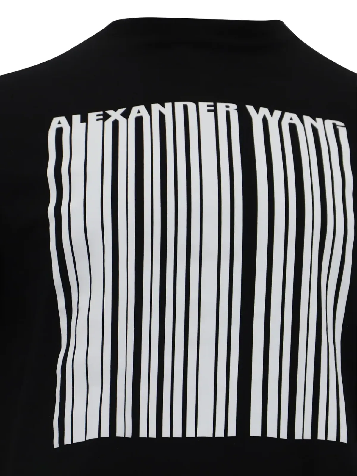 Alexander Wang バーコードプリント 半袖Tシャツ - 画像4