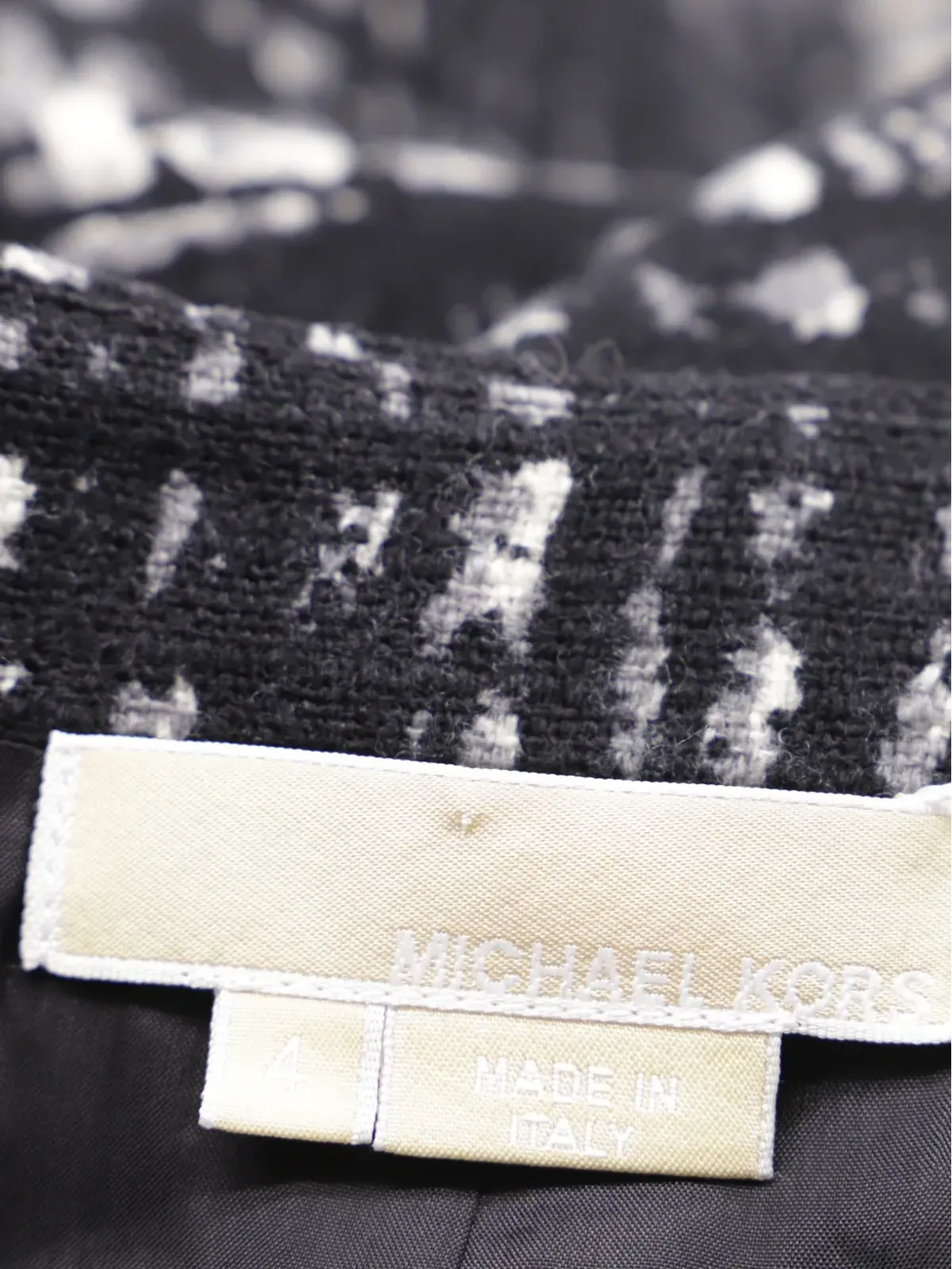 Michael Kors Vintage ツイード・クロップド・ブレザー - 画像5