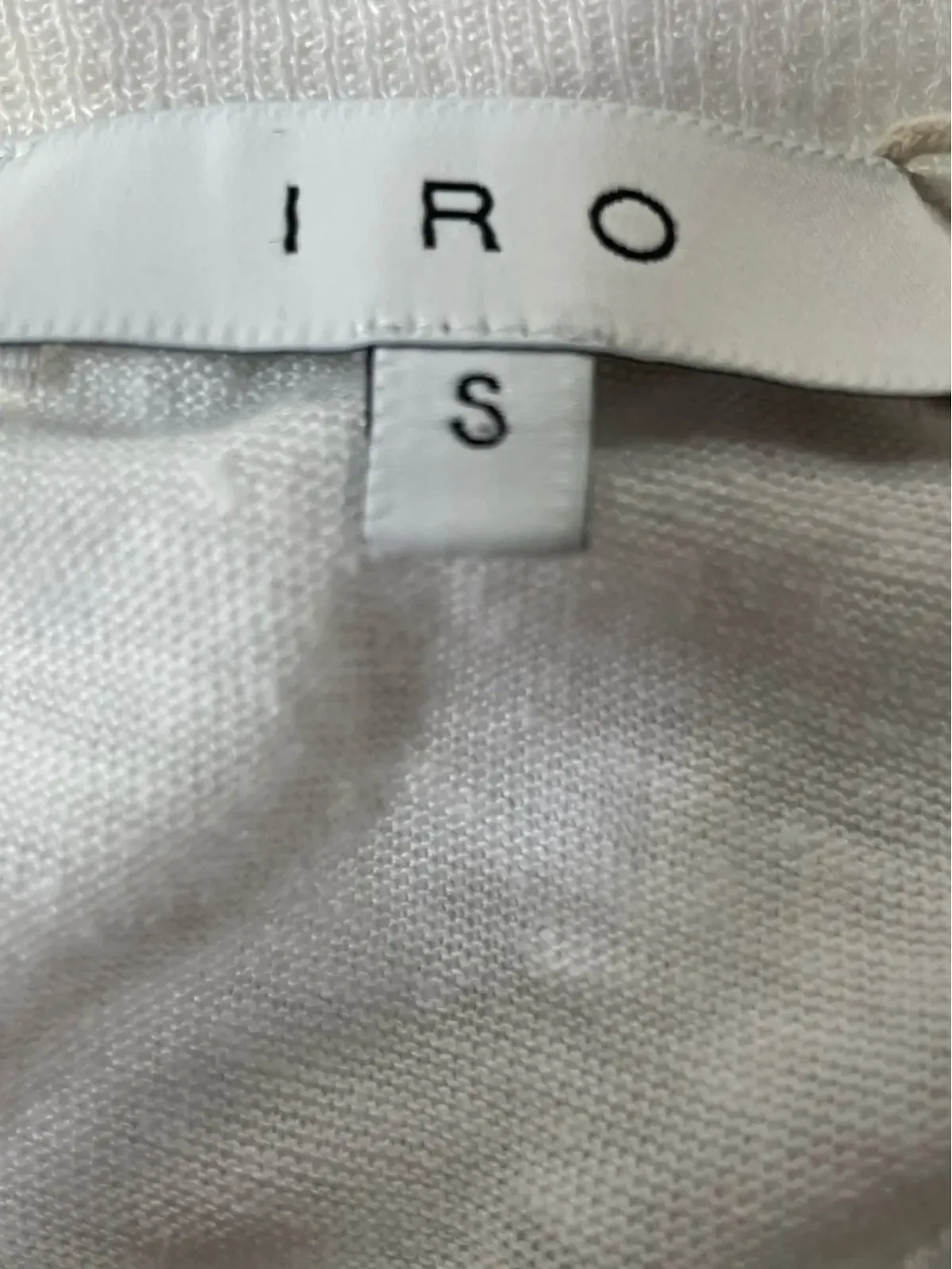 IRO レースディテール クルーネック Tシャツ - 画像5
