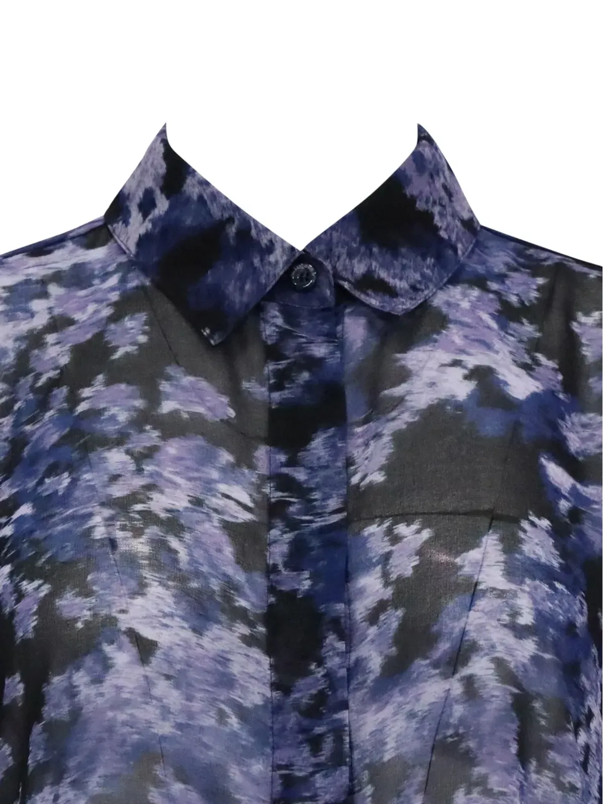 Altuzarra Chika floral-print shirt - Purple - 画像4