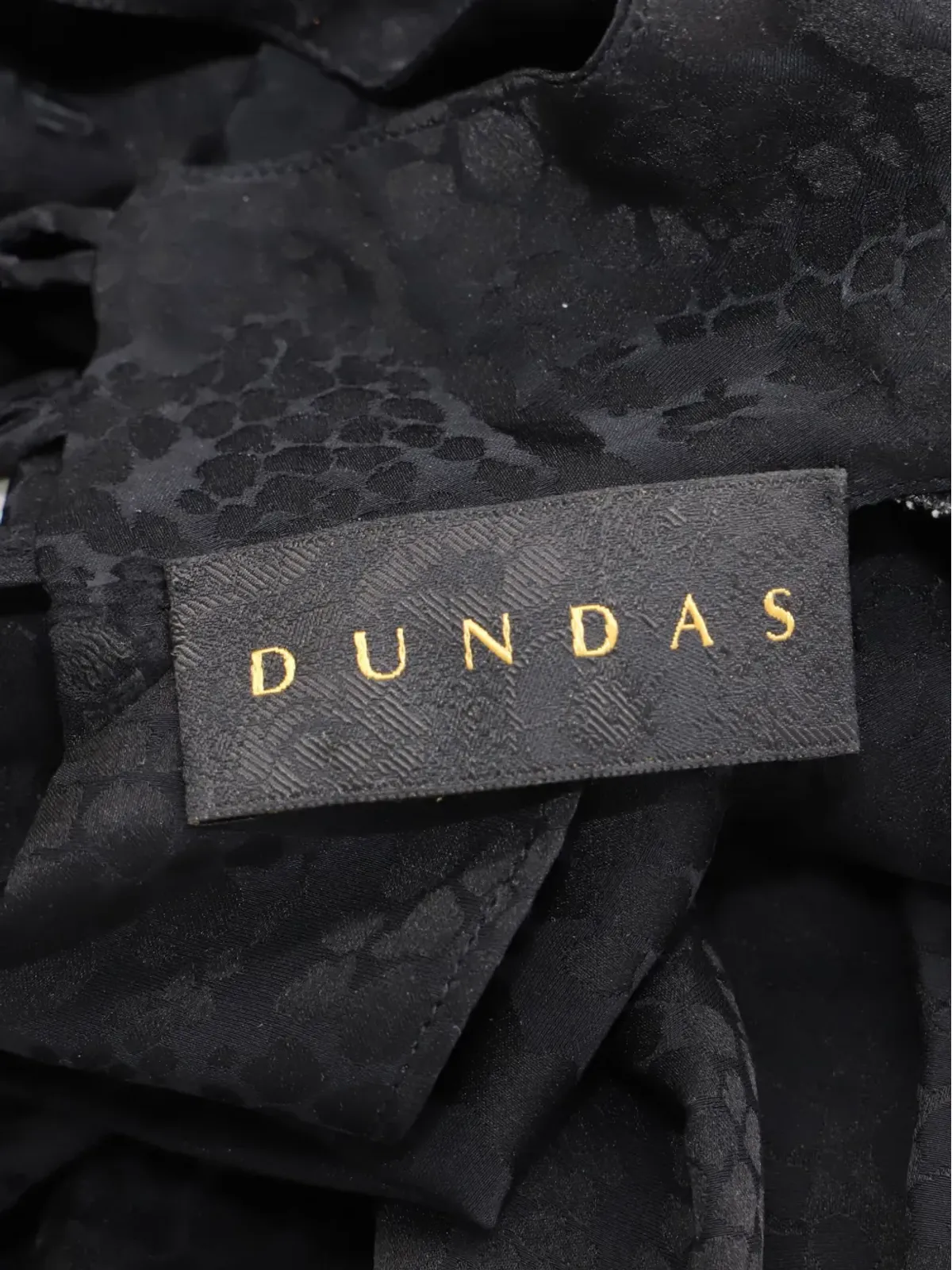 Dundas モンタナ ミニドレス - ブラック - 画像3