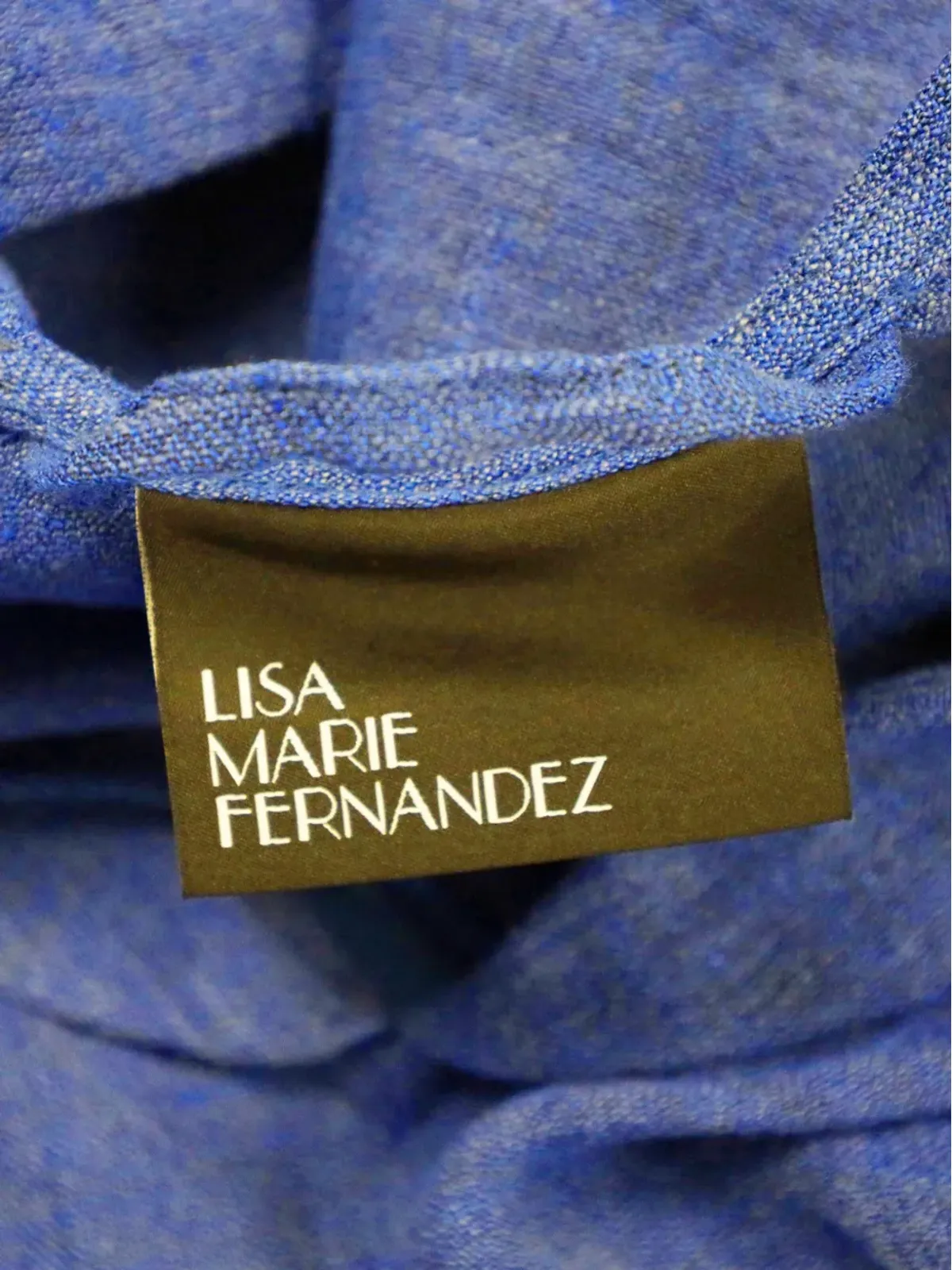 Lisa Marie Fernandez ベルト付きリネンジャンプスーツ - 画像3