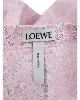 Loewe ビンテージ リバティ花柄プリント ブラウス - サムネイル4