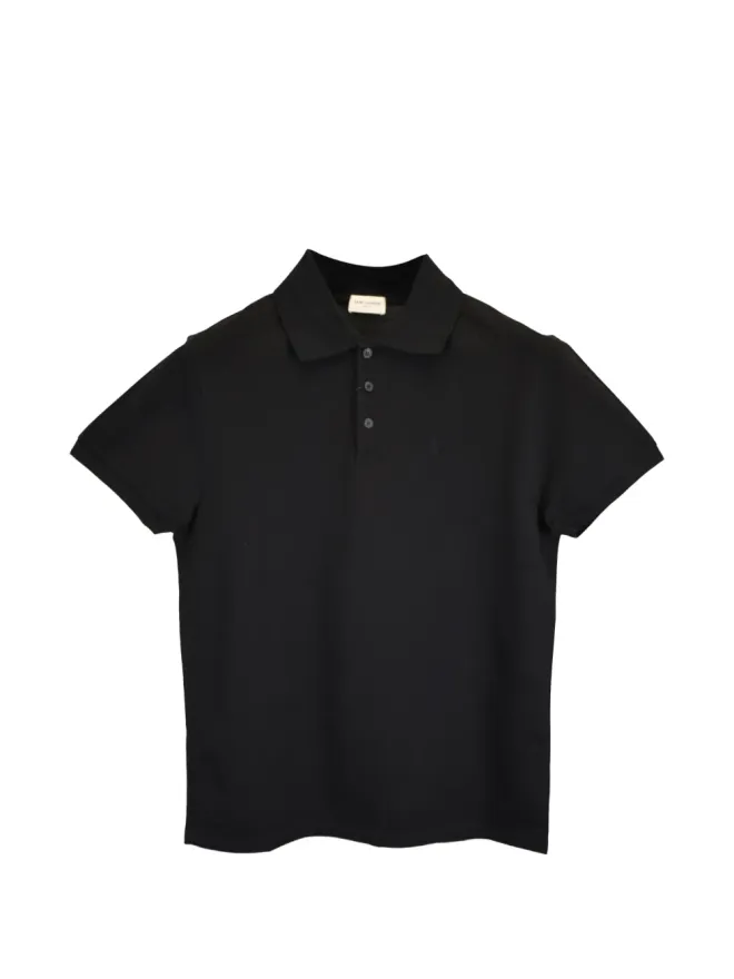 Saint Laurent Pre-Owned Saint Laurent Pre-Owned ロゴディテール ポロシャツの商品画像
