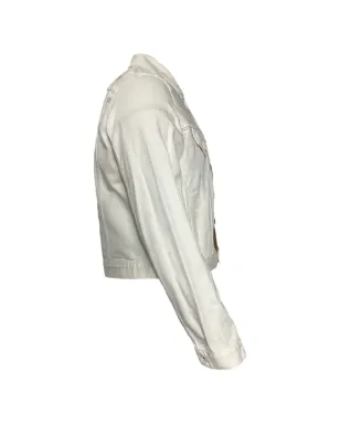 Off-White Pre-Owned ホワイトデニムジャケット - サムネイル3