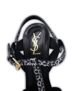 Saint Laurent Pre-Owned プラットフォームTストラップパンプス - サムネイル5
