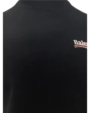 Balenciaga Pre-Owned ロゴ入りモックネックTシャツ - サムネイル3