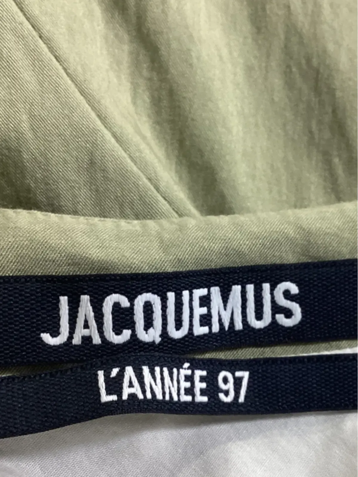 Jacquemus Pre-Owned ラ・ローブ・アドゥール ドレス - グリーン - 画像3