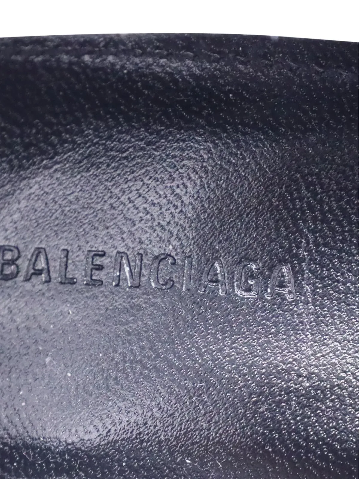 Balenciaga ビンテージ Knife Sock velvet boots - Purple - 画像5