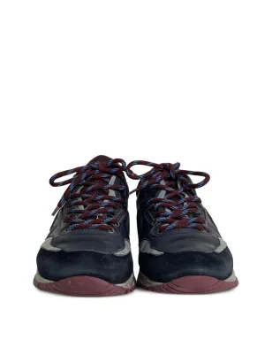 Lanvin Pre-Owned パネルド・ランナー・スニーカー - Blue - サムネイル3