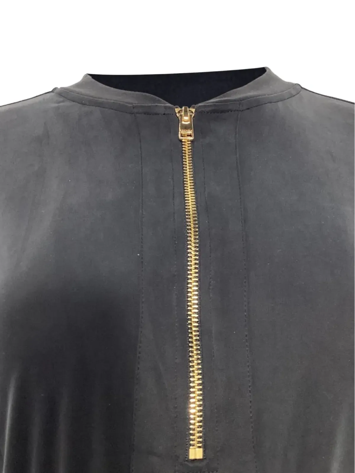 Escada Pre-Owned ベルテッド・ショートスリーブ・ミディドレス - ブラック - 画像4