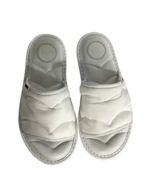 Chloé Vintage マキシー キルテッド スリップオン サンダル - サムネイル3