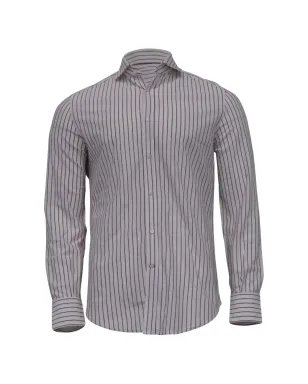 Brunello Cucinelli Vintage ストライプ柄ボタン留めシャツ - サムネイル1