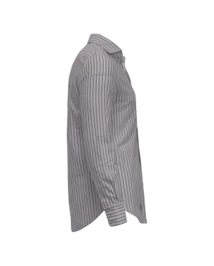 Brunello Cucinelli Vintage ストライプ柄ボタン留めシャツ - サムネイル3