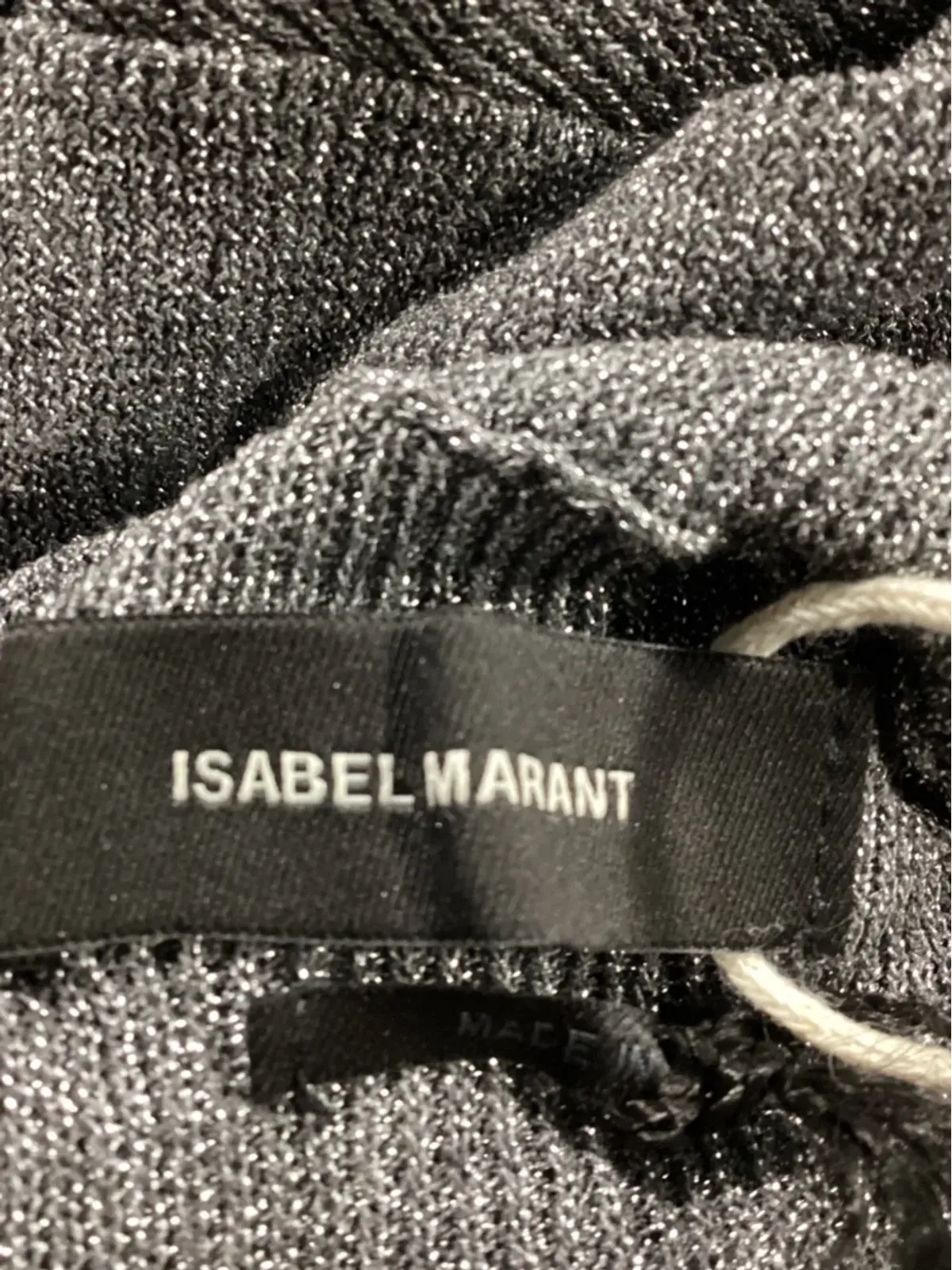 Isabel Marant Vintage タートルネックセーター グレー - 画像5