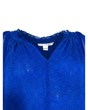Diane Von Furstenberg Vintage パフスリーブ ブラウス - サムネイル4