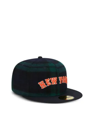 NEW ERA CAP チェック柄帽子 - ブルー - サムネイル2