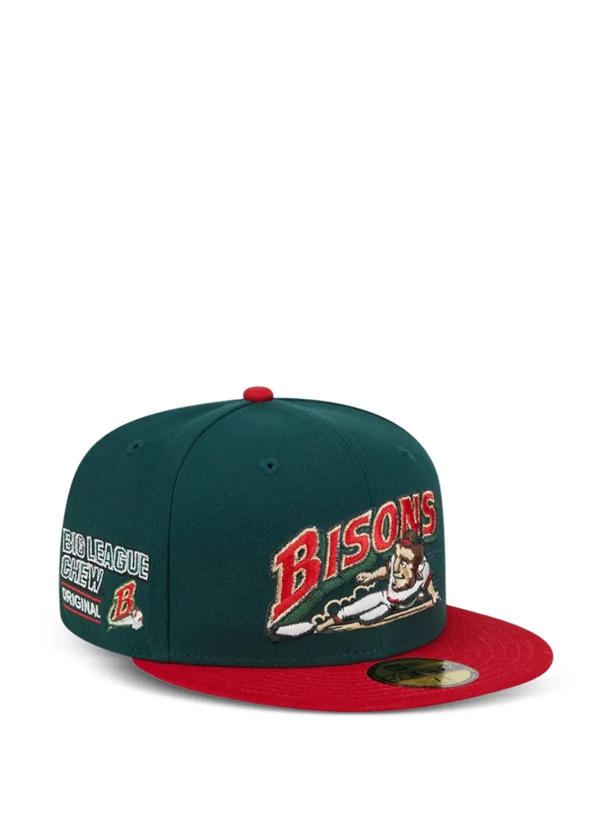 NEW ERA CAP Buffalo Bisons フィットキャップ グリーン - 画像2