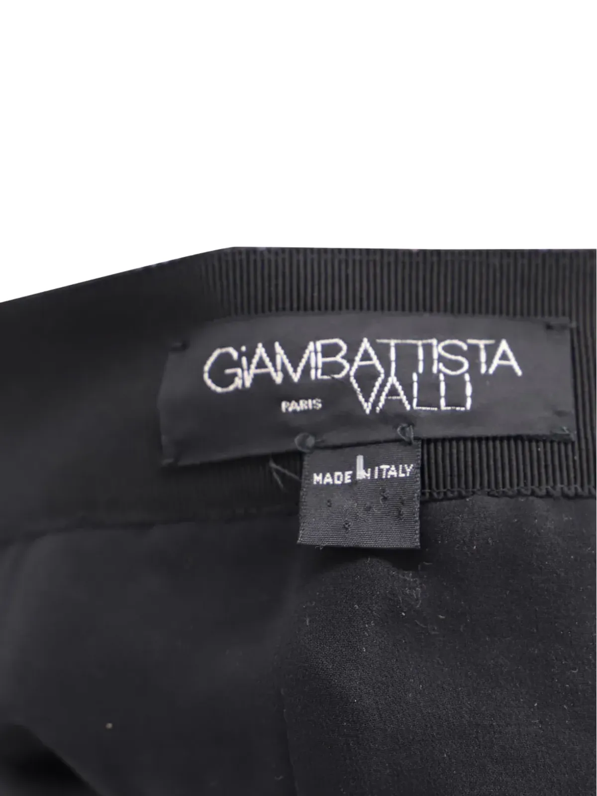 Giambattista Valli Vintage ツイード生地 ウエスト伸縮 ミディ丈スカート - 画像3