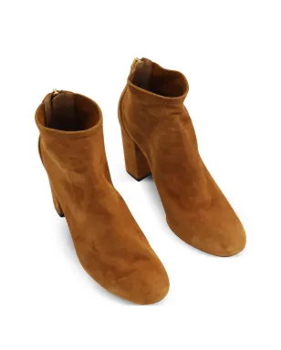 Aquazzura suede side-zip ankle boots - Brown - サムネイル2