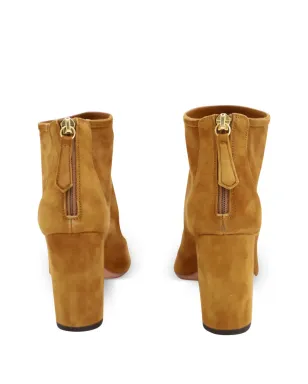 Aquazzura suede side-zip ankle boots - Brown - サムネイル3