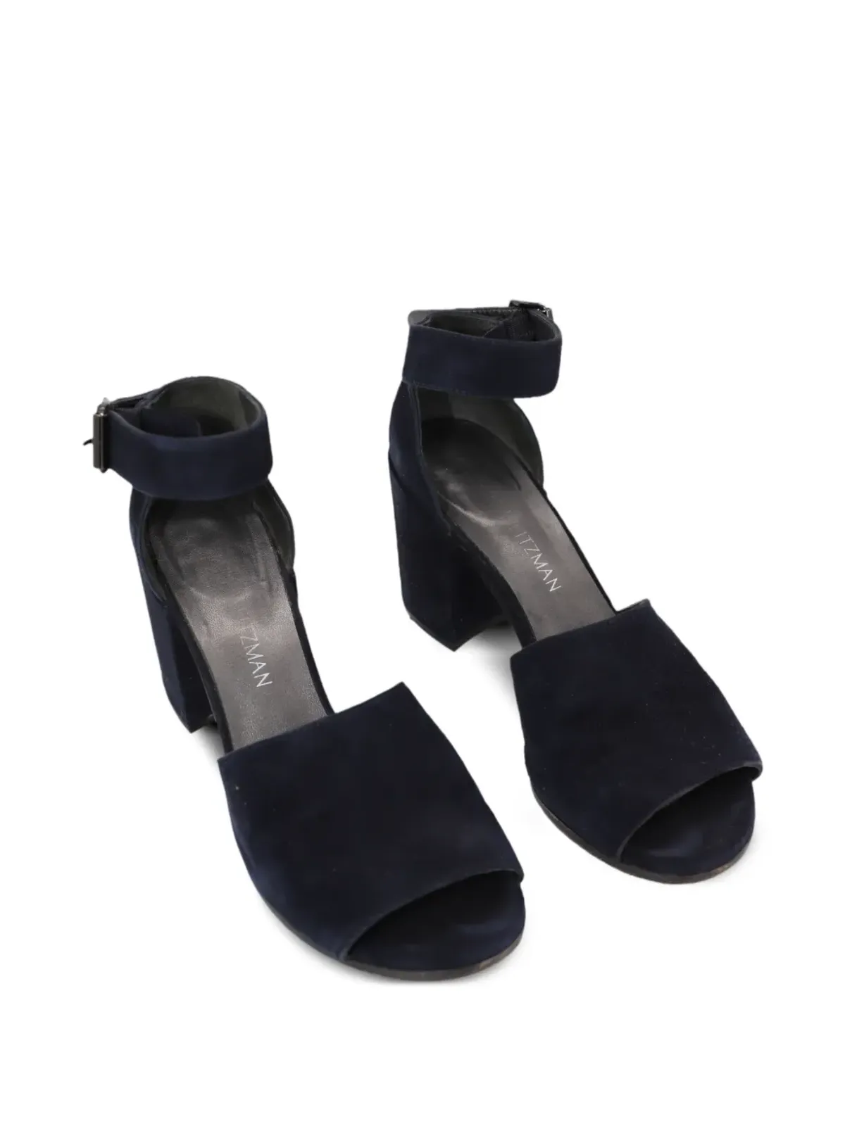 Stuart Weitzman ソーホー ガル ブロックサンダル ブルー - 画像2