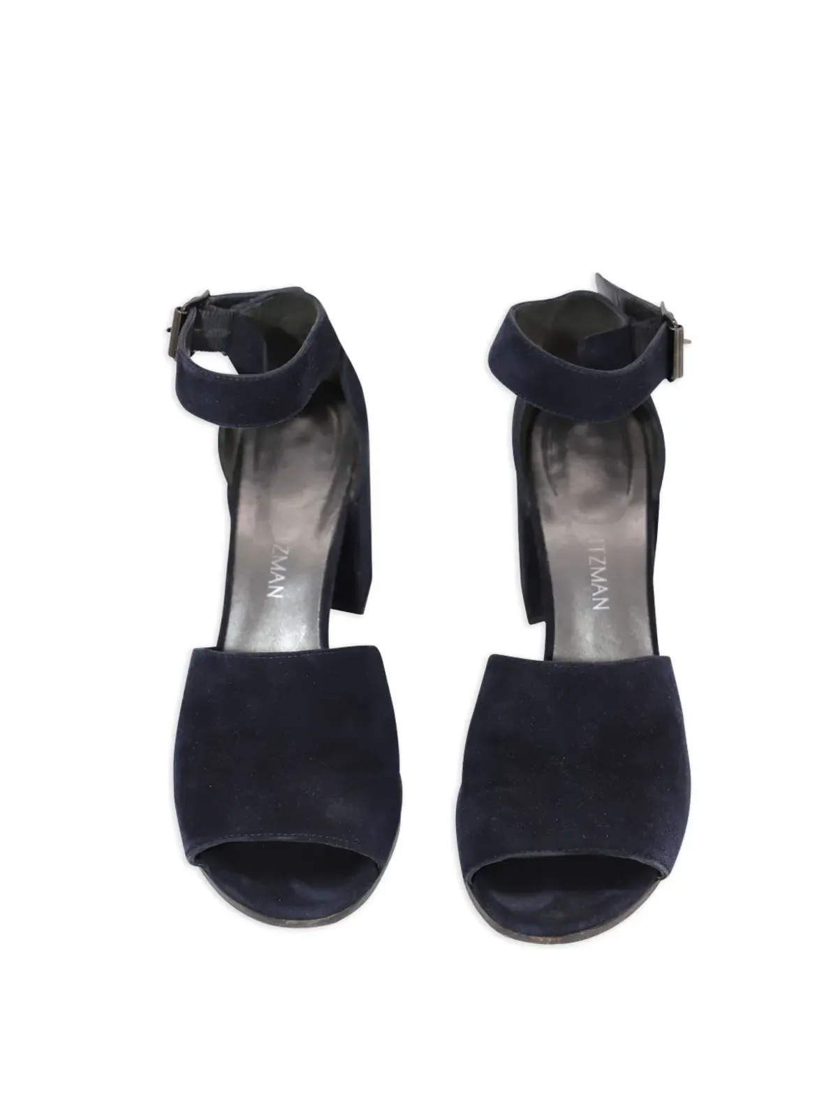 Stuart Weitzman ソーホー ガル ブロックサンダル ブルー - 画像4