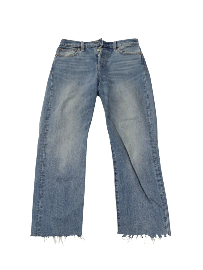 Levi's Vintage Clothing Levi's Vintage Clothing ストレートデニムパンツ（ダメージヘム）の商品画像