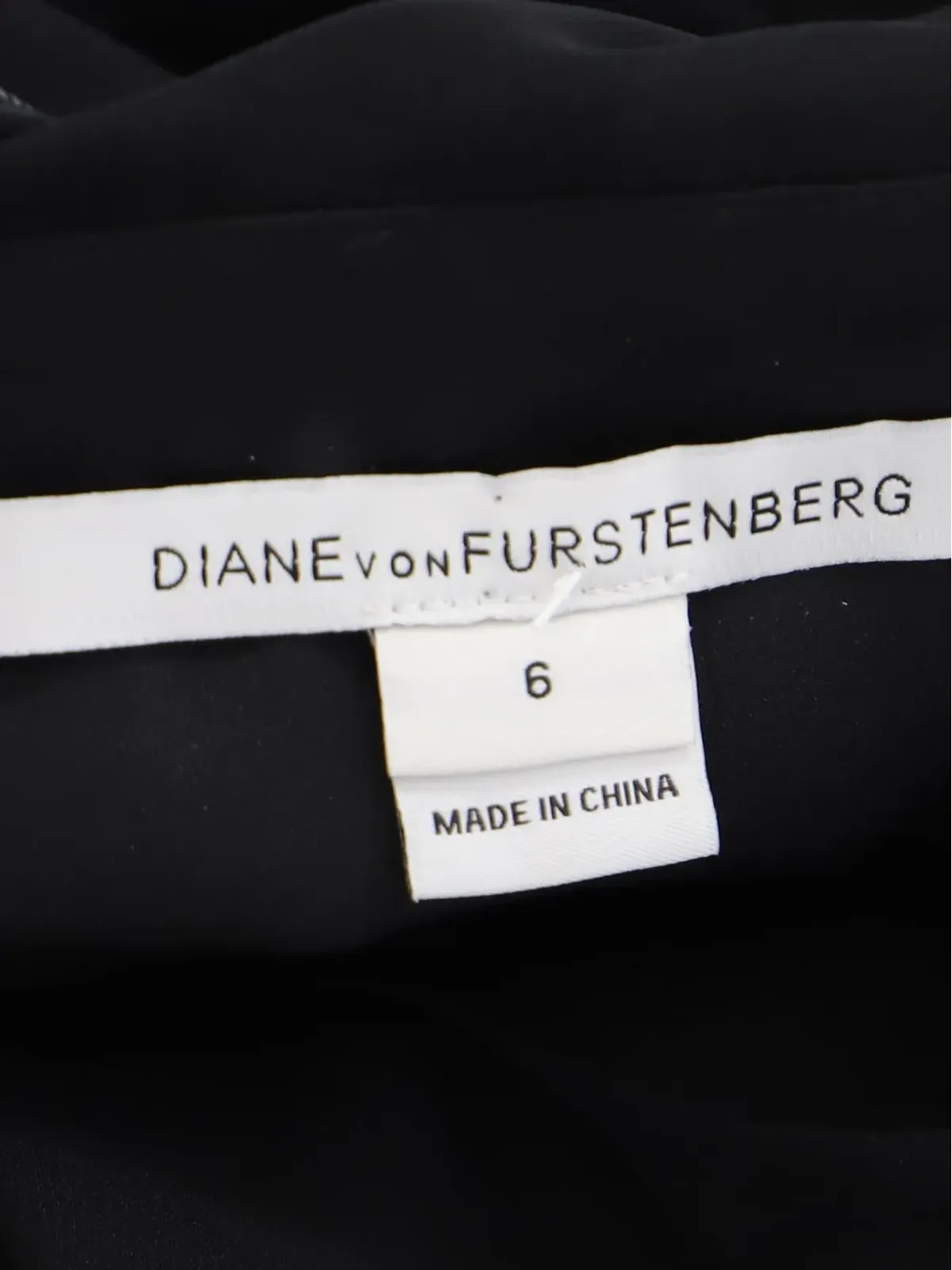 Diane Von Furstenberg Vintage Nisha lace dress - Black - 画像2